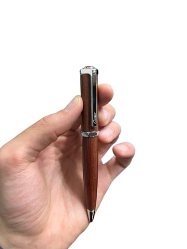 قلم كارتيه سانتونس خشبي