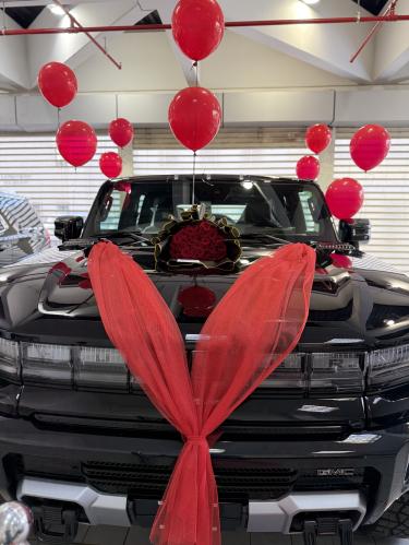 تزين سيارة هدية