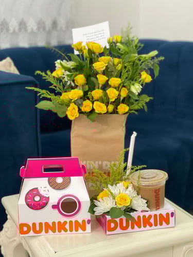 قهوى ودونات دانكن