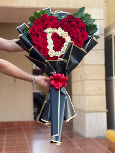 باقة قلب الاحمر D