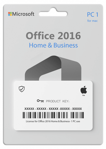 أوفيس المنزل والأعمال 2016 للماك