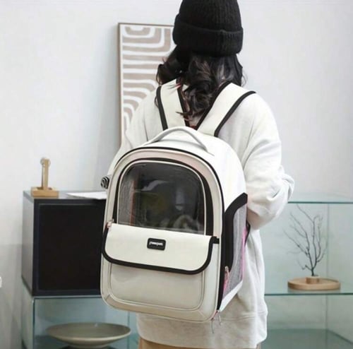 حقيبة تنقل للقطط والكلاب بألوان مختلفة