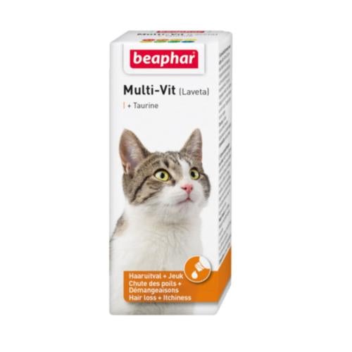 بيفار فيتامينات متعددة + تورين لافيتا للقطط 50 مل