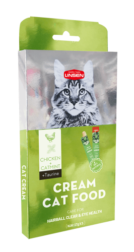 لينسين مكافات كريمية بنكهة الدجاج والتوت البري لدع...