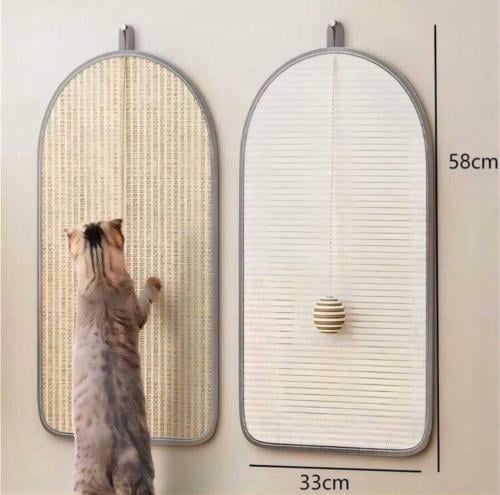 خداشة للقطط بشكل دائري قابلة للتثبيت