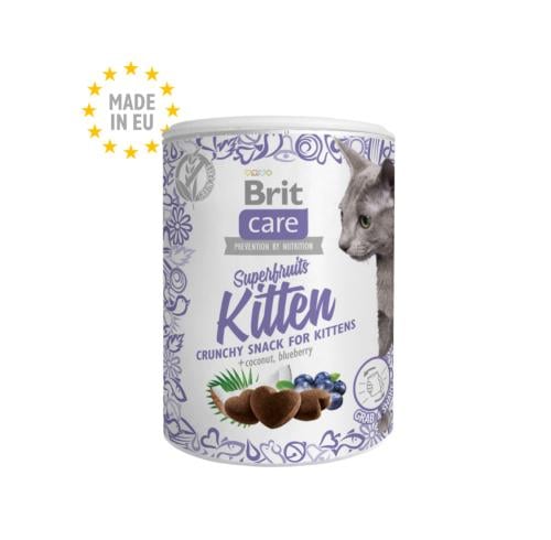 بريت مكافأة بنكهة جوز الهند والتوت الأزرق للقطط ال...