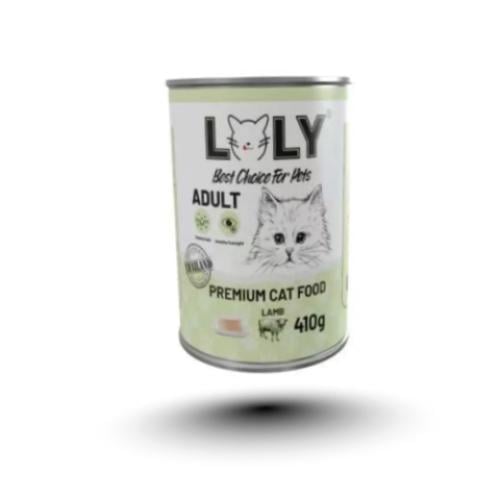لولي معلبات طعام رطب بنكهة لحم الضأن للقطط 410 جم