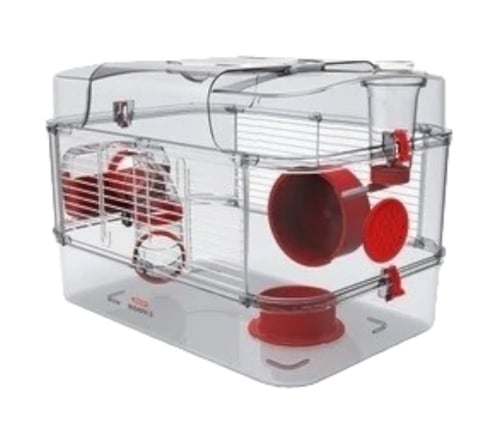 زولكس رودي دور واحد قفص حجم وسط للقوارض