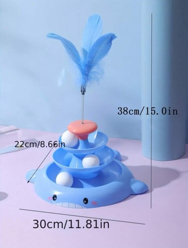 لعبة تفاعلية ثلاثة ادوار للقطط والكلاب بألوان مختل...