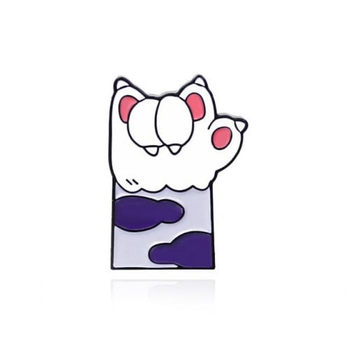 بروش شكل اشارة الحب بكف القط