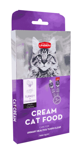 لينسين مكافات كريمية بنكهة الديك الرومي والتوت الب...