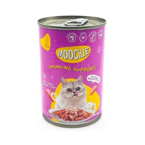 موتشي أكل رطب للقطط البالغة بنكهة الدجاج والكالاما...