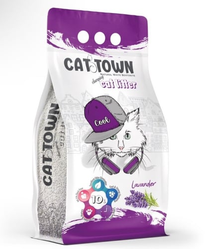 رمل كات تاون تكتل عالي بروائح مختلفة 10 L