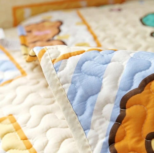 فرشة قطن برسومات مانعة للانزلاق للقطط والكلاب