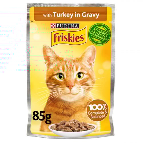 فريسكيس قطع الديك الرومي في المرق 85 جرام