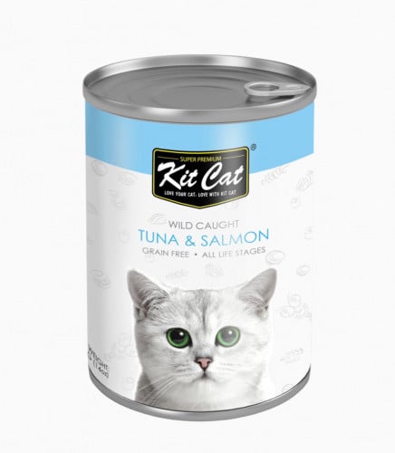 كت كات معلبات سمك التونة والسلمون 400 جم