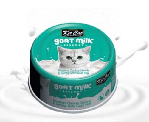 كت كات شرائح الدجاج مع الجمبري و حليب الماعز 70 جم