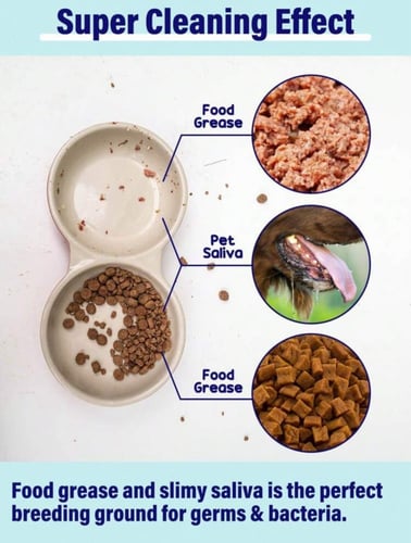 بخاخ لتنظيف الصحون والاسطح المختلفة للقطط والكلاب...