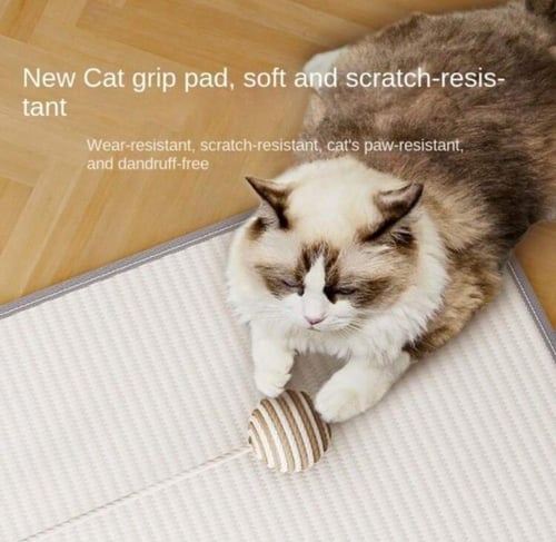 خداشة للقطط بشكل دائري قابلة للتثبيت