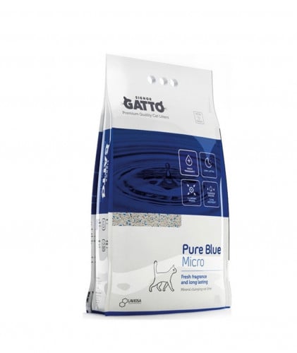سينيور قاتو الازرق النقي رمل مهد للقطط 10 لتر