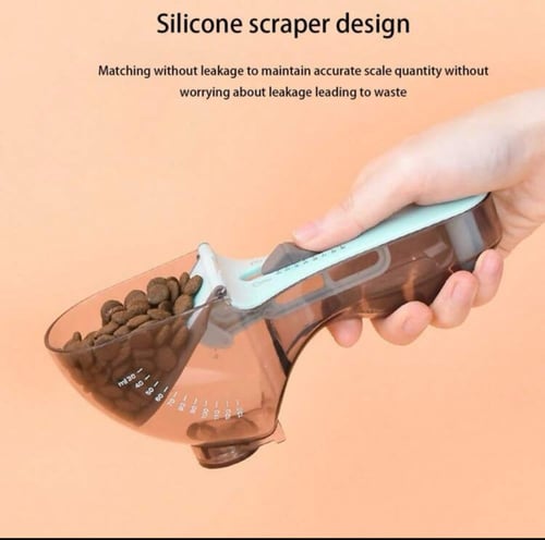 كوب قياس وزن الطعام للقطط والكلاب بقياسات مختلفة