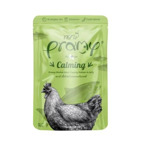 برامي اظرف طعام رطب بنكهة الدجاج مع السالمون في ال...