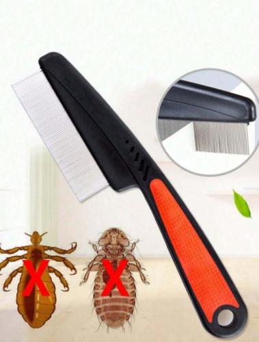 مشط حديد لازالة الحشرات للقطط والكلاب