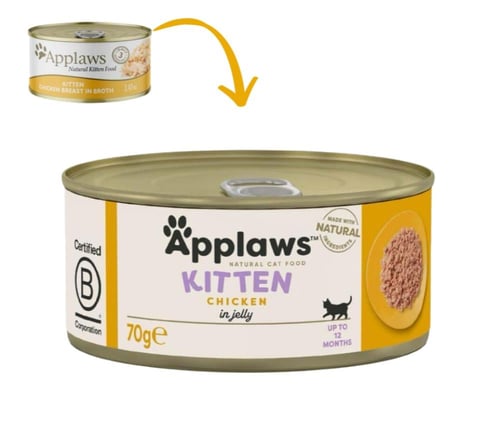 ابلاوز معلبات طعام رطب شرائح الدجاج في المرق للقطط...