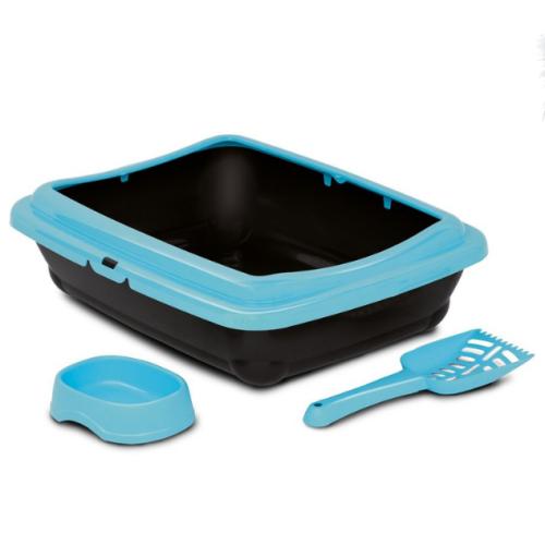 ام بي برغامو حوض رمل كبير مع سكوب و صحن طعام