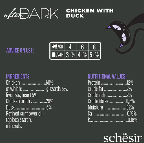 شيزر افتر دارك معلبات افتر دارك باتيه طعام رطب بنك...