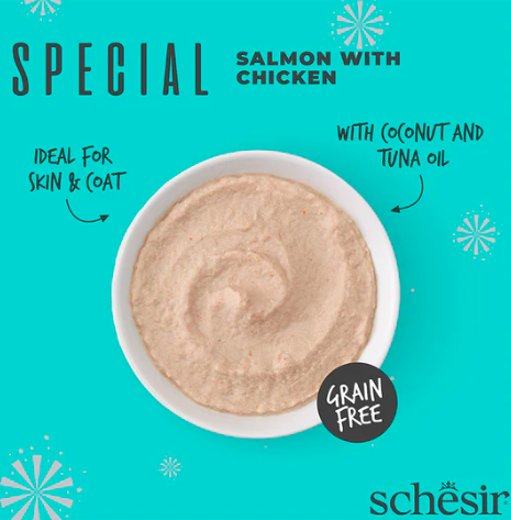 شيزر اسكن اند كوت اظرف طعام رطب لدعم البشرة والفرا...