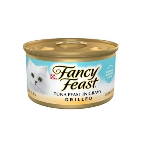 فانسي فيست طعام رطب بنكهة سمك التونا المشوي في الم...