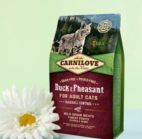 كارنيلوف Carnilove dry food بلحم البط وطائر التدرج...