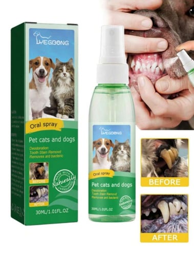 بخاخ العناية بالاسنان للقطط والكلاب 30 مل