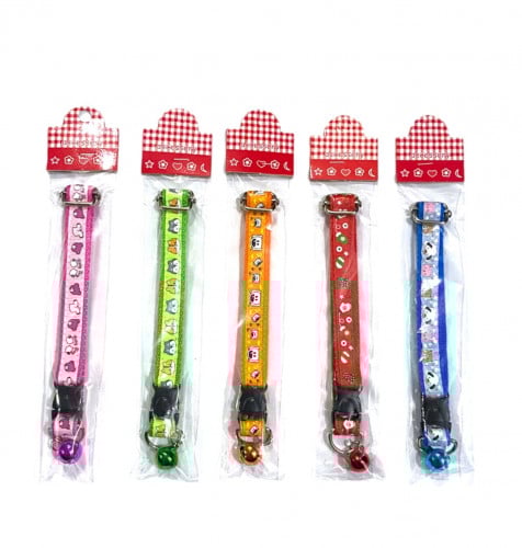 طوق عنق للكلاب والقطط باشكال مختلفة مقاس وسط