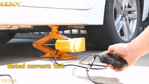 مجموعة رافعة سيارة كهربائية جاك 3 طن 3 في 1 مع مفت...