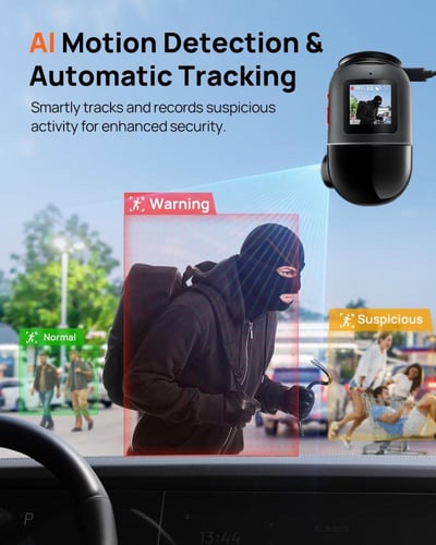 70mai X800 داش كام أمامي وخلفي 4K أومني IMX678 360...