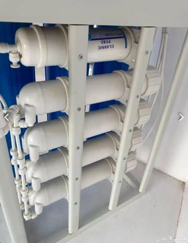 فلتر ماء للمطاعم والمقاهي 300جالون(1200لتر ) مع تا...