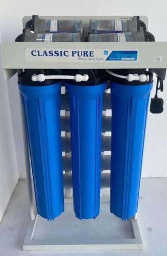 فلتر ماء للمطاعم والمقاهي 300جالون(1200لتر ) مع تا...