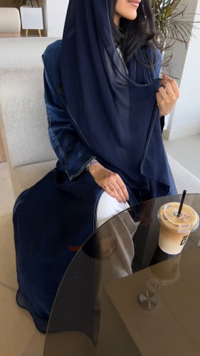 عبايه صيفية كحلية - 138