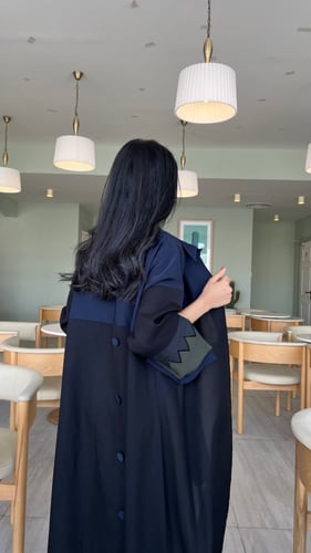 عبايه يومية سوداء - 133
