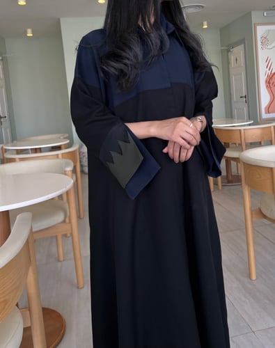 عبايه يومية سوداء - 133
