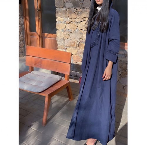 عباية حرير مغسول - 041