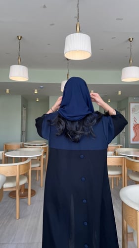 عبايه يومية سوداء - 133