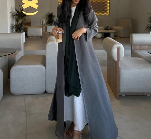 عباية صيفية زيتية - 139