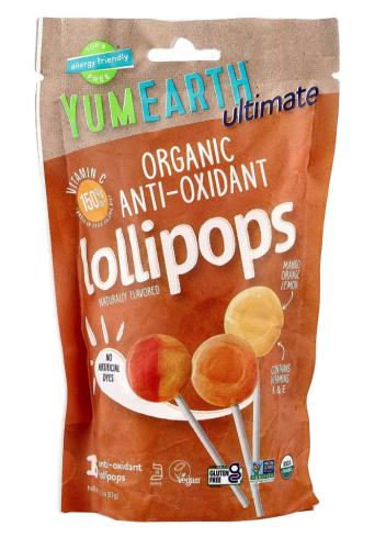 مصاصات عضوية مضادة للأكسدة، 15 مصاصة