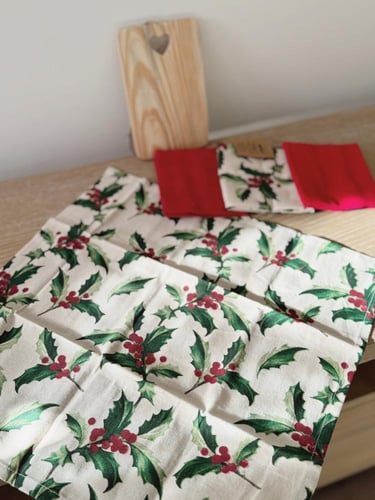 طقم مفارش سفرة