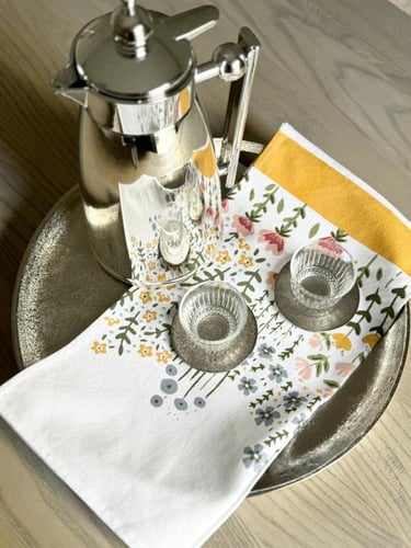 مفرش مربع صغير