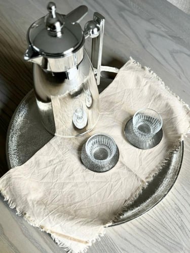 مفرش مربع صغير