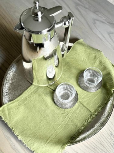 مفرش مربع صغير